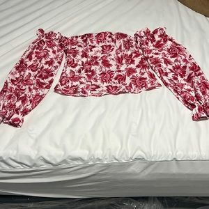 NWT Large shoulder blouse.
